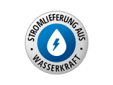 Stromlieferung aus Wasserkraft